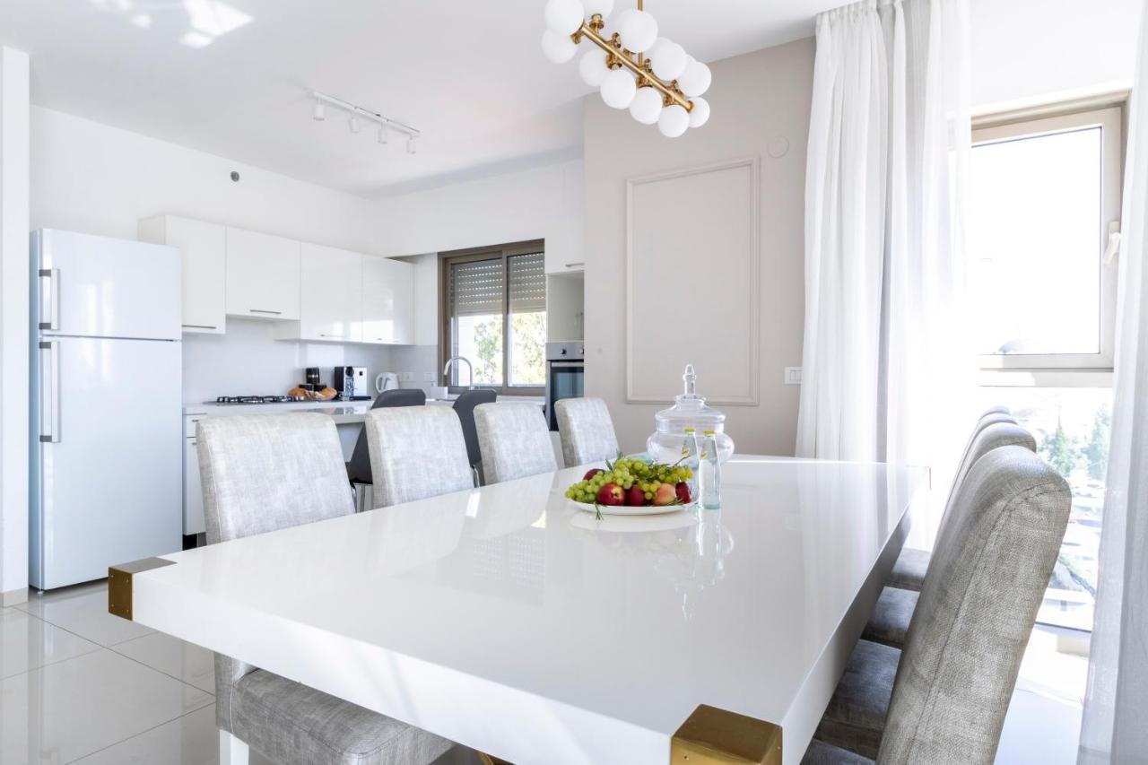 Luxury Three-Bedroom/Terrace Over Old City View Jerusalem Exterior foto